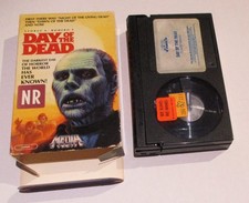 Day of the Dead Beta Tape 1986 Media George Romero Zombies Horror 80's Betamax