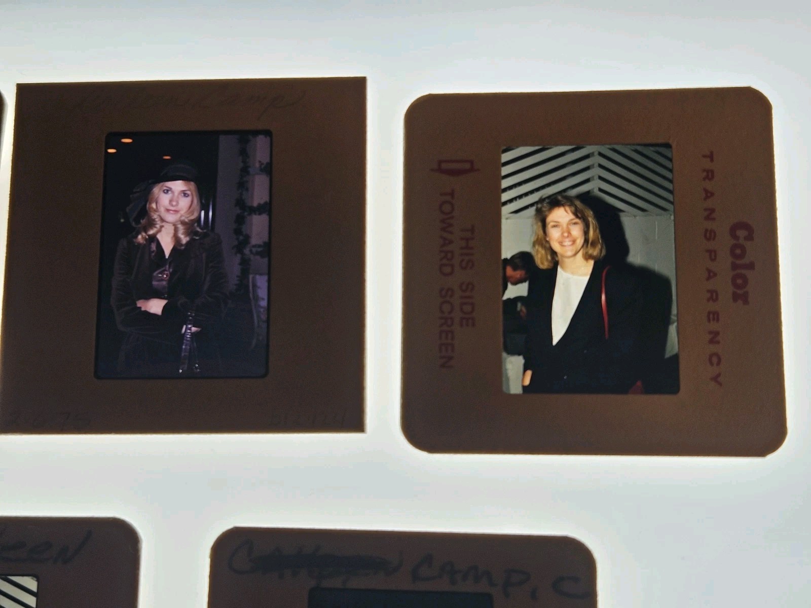 COLLEEN CAMP ACTRESS 5 PHOTO 35MM FILM SLIDES