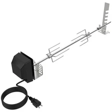 Universal BBQ Rotisserie Grill Kit for Most 2- to 6-Burner Grills, UL Certifi...