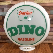 Vintage Original Sinclair Dino Gasoline Advertising Gas Pump Globe