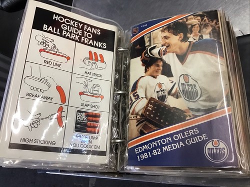 1981-82 Juego de 20/21 Equipos NHL Hockey Medios Guías Gretzky - Imagen 8 de 21