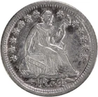 1854-O Liberty Seated Silver Half Dime Arrows EF Uncertified #952