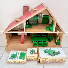 Sylvanian Families Deluxe House Furniture Set Lot Calico Critters Vintage Japan