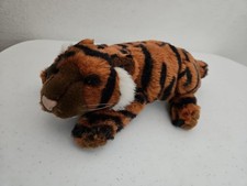 Dakin Tiger Cub Plush Stuffed Animal Small Laying Down