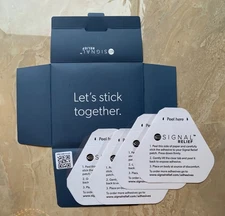 Signal Technology Pain Relief Patches Adhesive - 4 Extra Adhesive Only. NO PATCH