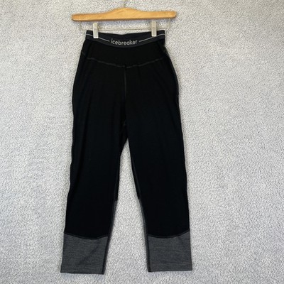 Icebreaker Women's Merino Wool Base Layer Pants Size XS 260 ZoneKnit Leggings