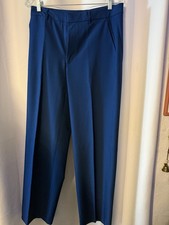 Banana Republic Women s 6 Navy Blue Stretch Straight Leg Dress Pants A102