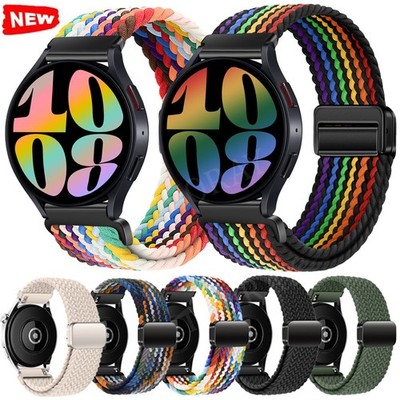 Nylon Magnet Armband für Amazfit BIP 5 3 S/U/Lite GTS 2 2e 3 4 Mini GTR 42/47mm