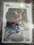 Bo Jackson Battle Arena Update #MBFA-21 Boom Boomer Esiason METALLIC Auto SSP