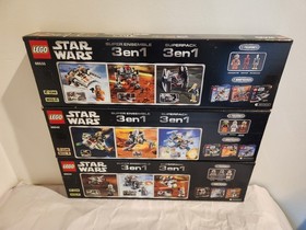 LEGO Star Wars Microfighters Super Pack 3 in 1 (x3) 66533 66534 66542 New Sealed