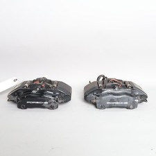 1999-2012 Porsche 911 996 Front Brake Calipers Brembo Set Pair Black Oem