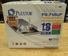 Plextor PX-716UF External DVD/CD Rewritable Drive Burner w/ Power Cord