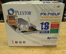 Plextor PX-716UF External DVD/CD Rewritable Drive Burner w/ Power Cord