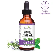 Botanic Spa Botanical Hair Oil With Rosemary And Peppermint , 2 Oz