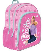 Barbie - Rucksack - 38 Cm Schultasche Freizeit Tasche