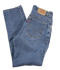 Levi's 550 Jeans Mis 8 M Blue Medium Wash Relaxed Fit Tapered Leg Denim Vtg