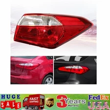 Right Side Outer Tail Light RH Rear Lamp For 2014-2016 Kia Forte EX LX SX Sedan