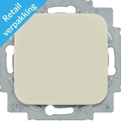Busch Jaeger Cream Switcher + Rocker - 4695020