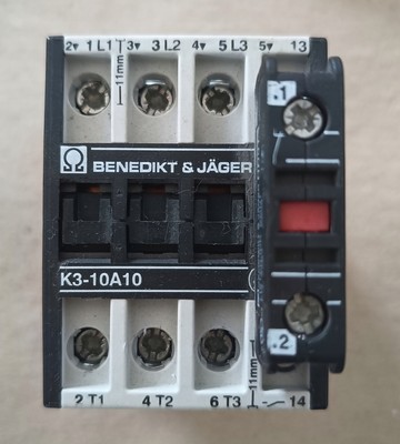 Benedict & Jager BE-K3-10A10 K3-10A10 Contactor 