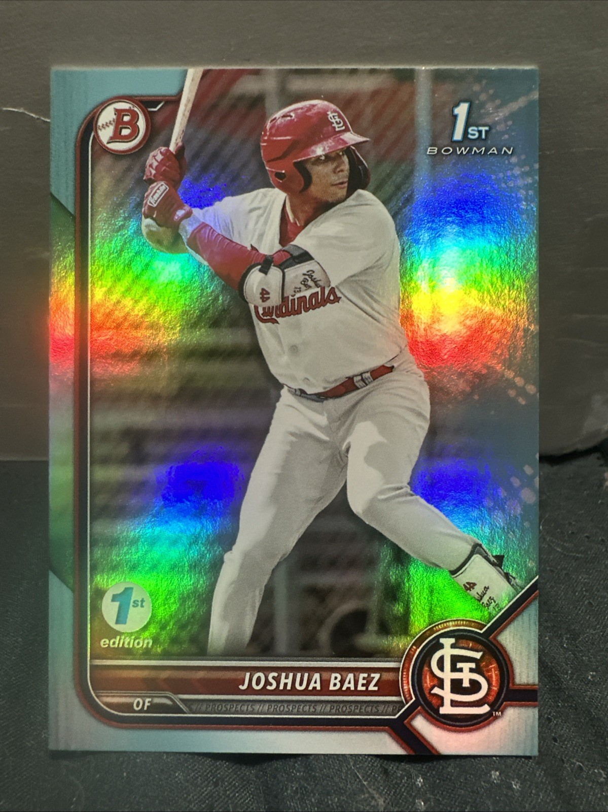 2022 Bowman 1st Edition Sky Blue Foil Joshua Baez #BPPF-112