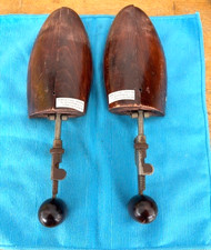 Vintage Wood and Metal Adjustable Shoe Stretchers 4