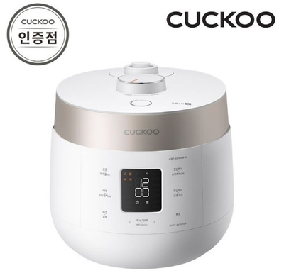 #ad CUCKOO Twin Pressure The Light Rice Cooker 10 Cup 220V CRP ST1010FW FedEx $289.99