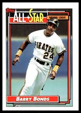 Barry Bonds 1992 Topps #390 Pirates MLB READ FREE SHIPPING AutographDen