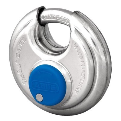 ABUS 24IB Serie Edelstahl Diskus Diskus Vorhängeschloss - 60 mm KA (45747) 24IB/60
