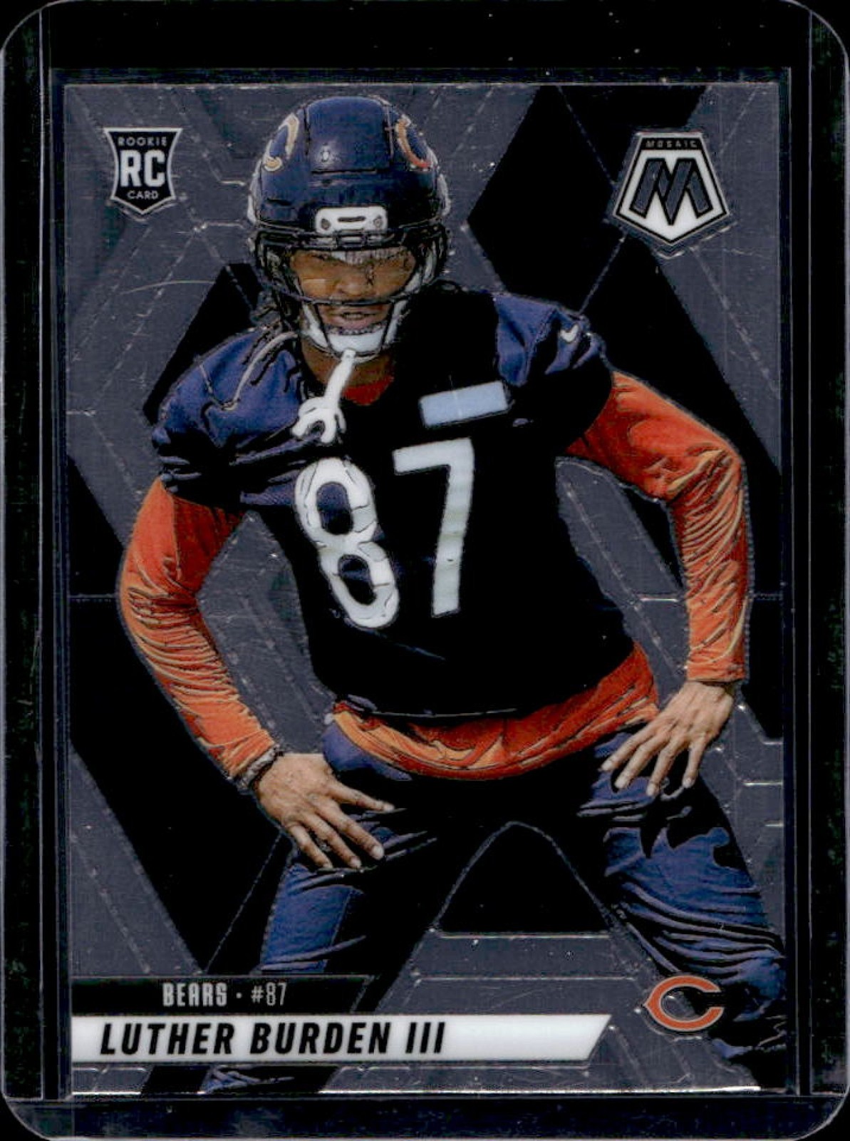 2025 Panini Mosaic Luther Burden III Rookies RC Rookie #383 Bears