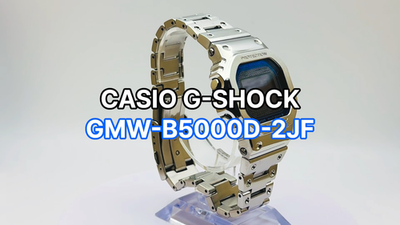 CASIO G-SHOCK GMW-B5000D-2JF NAVY FACE Full Metal Bluetooth Radio