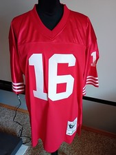 Joe Montana #16 Mitchell And Ness Throwback Jersey New With Tags