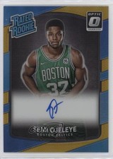 2017-18 Donruss Optic Gold Prizm Signatures 1/10 Semi Ojeleye Rookie Auto RC 3c7