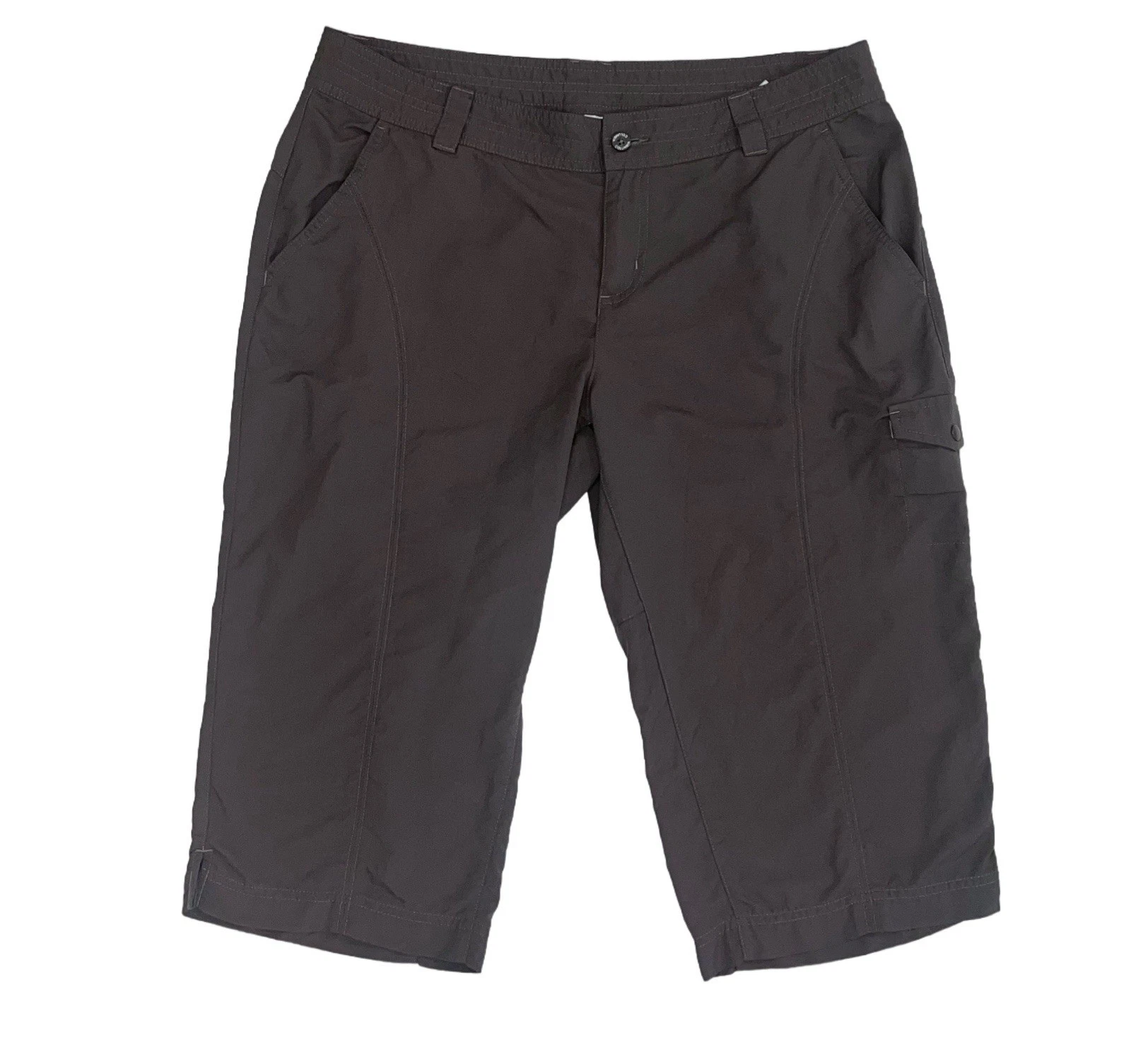 Columbia Women’s Mid Rise Cargo Hiking Cropped Capri Pants Brown Sz 16
Opens in a new window or tab