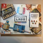 PARTIALLY COMPLETE Nintendo Labo toy-con 1 kit with game