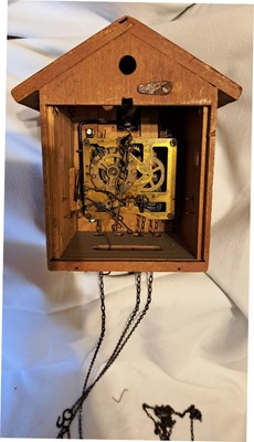 Ancienne Horloge Coucou Forêt Noire Années 50 - Originale Pièces Détachées