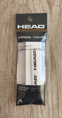 HEAD Prime Tour weiß - 10 x Single Pack Griffband Griffbänder - Overgrip - NEU