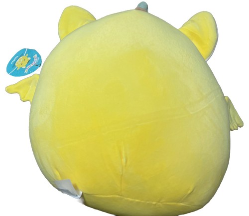 Squishmallows Yalitza the Lemon Bat 14 Inch Crossover Squad Soft Plush New - Picture 2 of 3