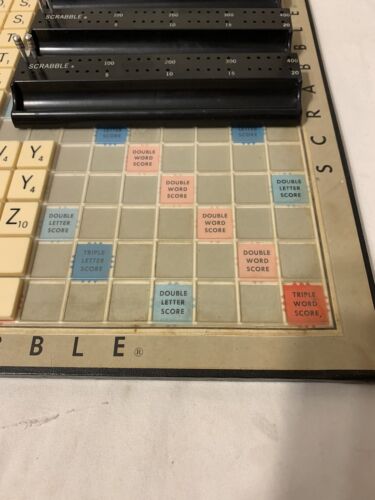 UNGLAUBLICH SELTEN ca. 1954/55 Selchow & Righter #71 Deluxe Plattenspieler Scrabble - Bild 6 von 8