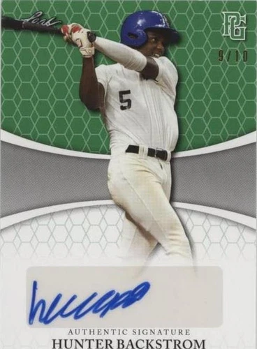 2022 Leaf Perfect Game National Showcase - Hunter Backstrom #BA-HB1