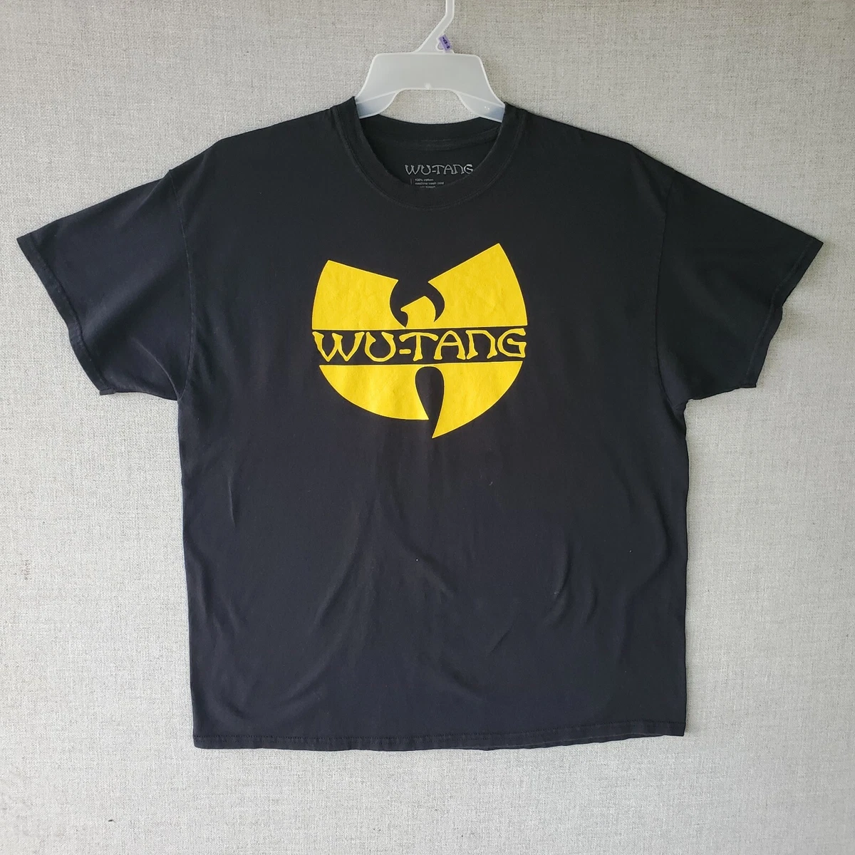 Wu Tang Clan Classic Logo Rap Hip Hop T-Shirt Men's XL