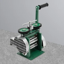 Manual Rolling Mill 0.7"/18 mm Jewelry Rolling Mill Machine 1: 3 Gear Ratio US