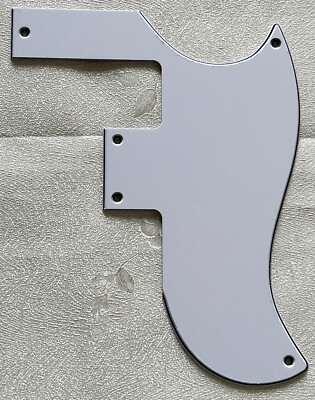 Custom For Epiphone SG-Special LTD P90 Style Guitar Pickguard 3-Ply White