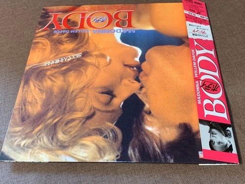 MADONNA Body - movie JAPAN Laser Disc LD BELL-589 w/ OBI + POSTCARD W. Dafoe - Afbeelding 11 van 12