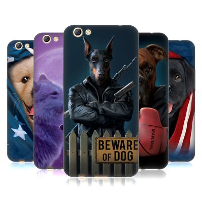 OFFIZIELLE VINCENT HIE CANIDAE SOFT GEL HANDYHÜLLE FÜR OPPO HANDYS