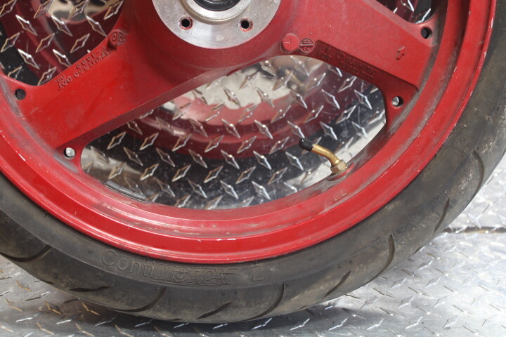 2000 Kawasaki Ninja ZX12R ZX1200A OEM FRONT WHEEL RIM W TIRE 41073