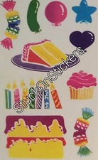 Mrs Grossman Posh BIRTHDAY PARTY Stickers Vintage retired