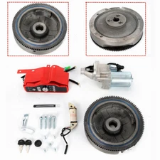 Electric Start Kit Engine Starter FlyWheel Motor For Honda GX390 13HP 11HP
