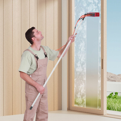 High Density Aluminum Alloy Window Cleaning Pole Water Fed Brush Tools Equipment