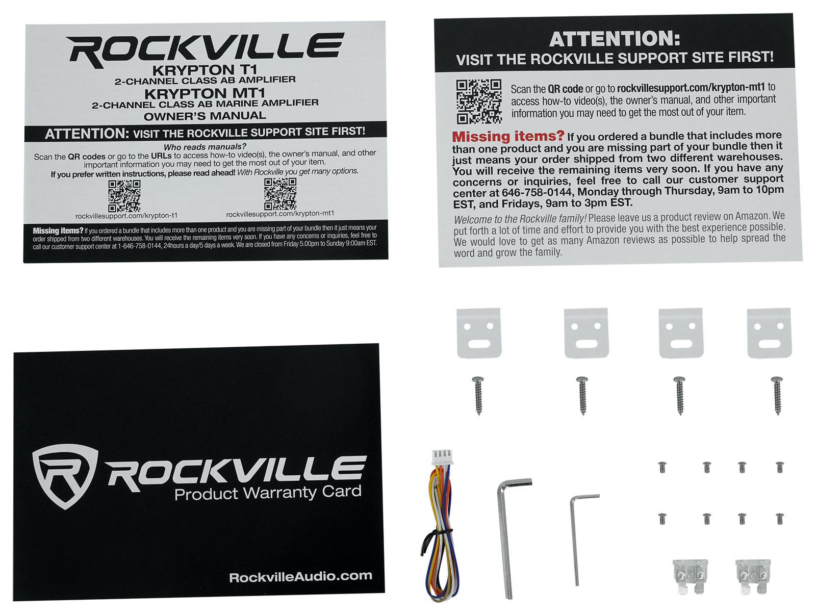 Rockville KRYPTON MT1 1600 Вт 2-канальный морскойлодочный усилитель с вольтметром