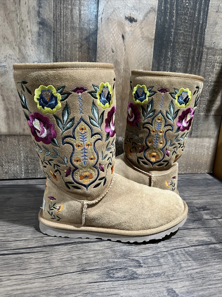 Embroidered uggs best sale